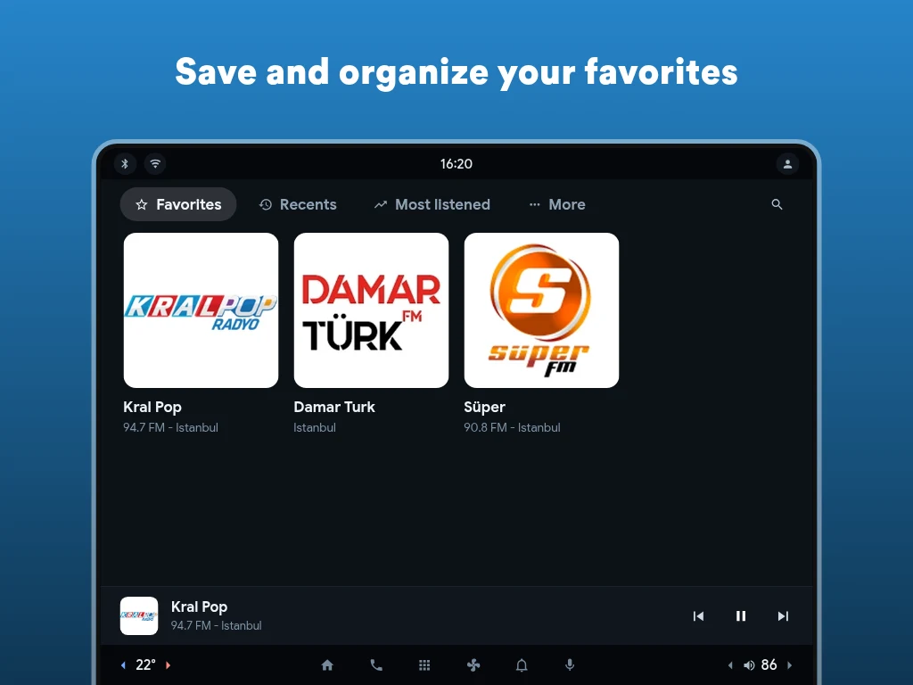 Radio Turkey: FM & AM Radio screenshot