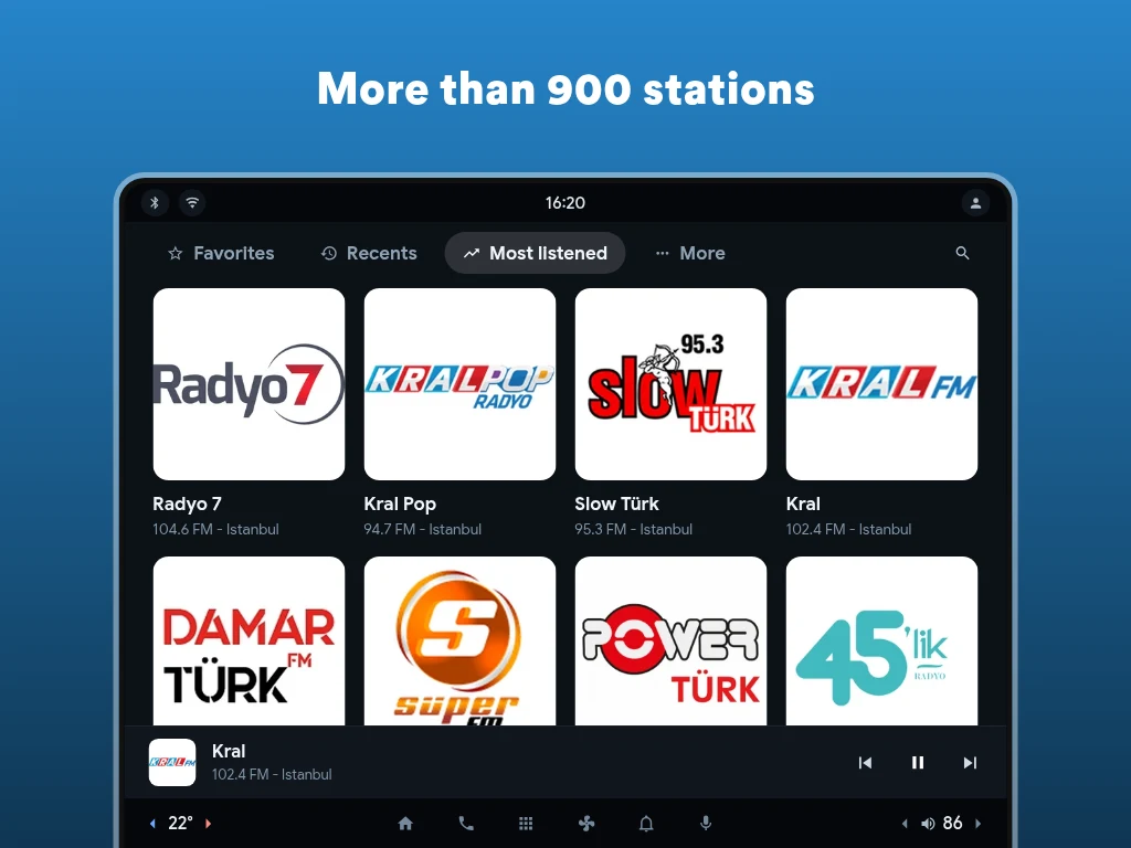 Radio Turkey: FM & AM Radio screenshot