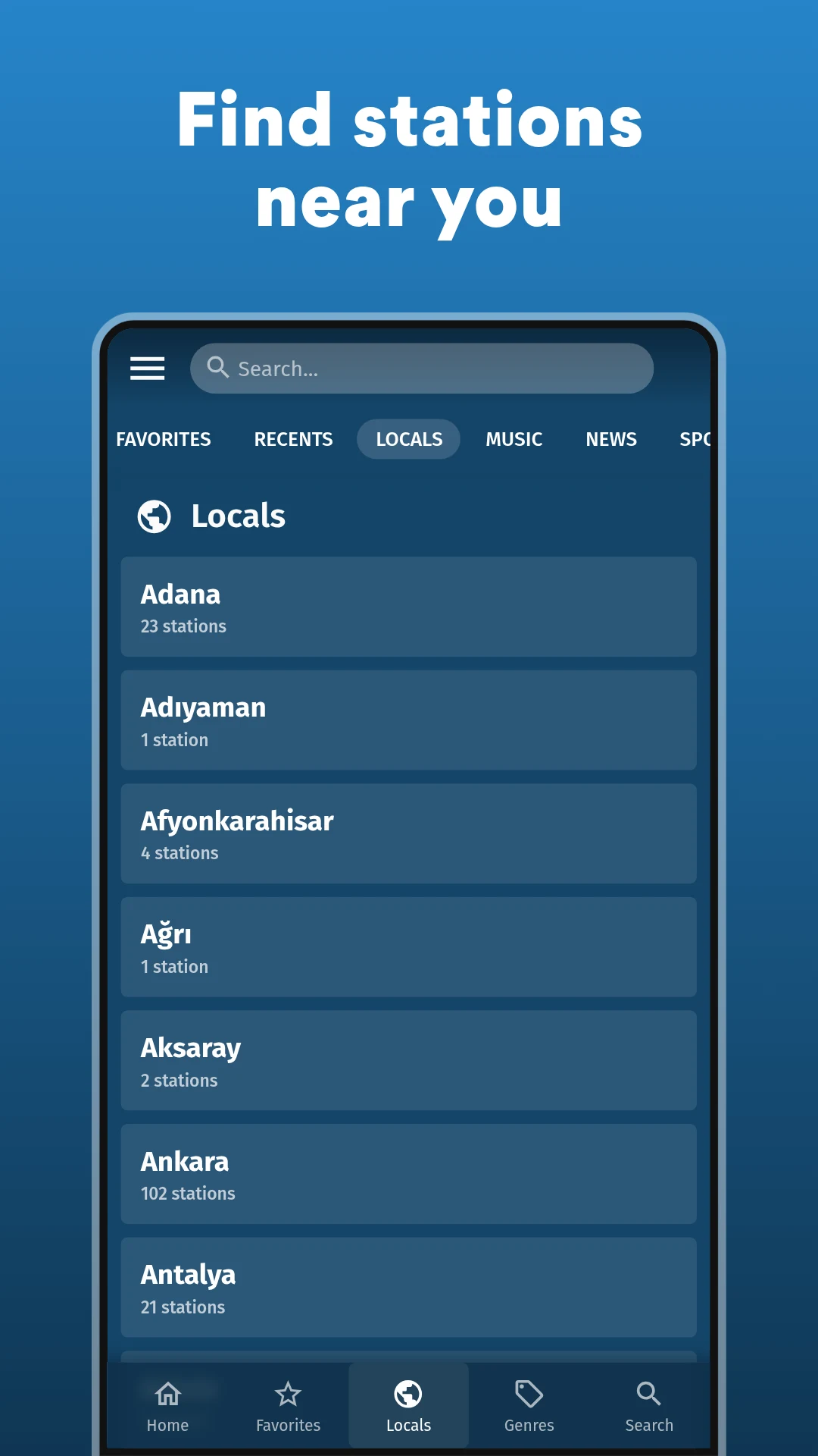 Radio Turkey: FM & AM Radio screenshot
